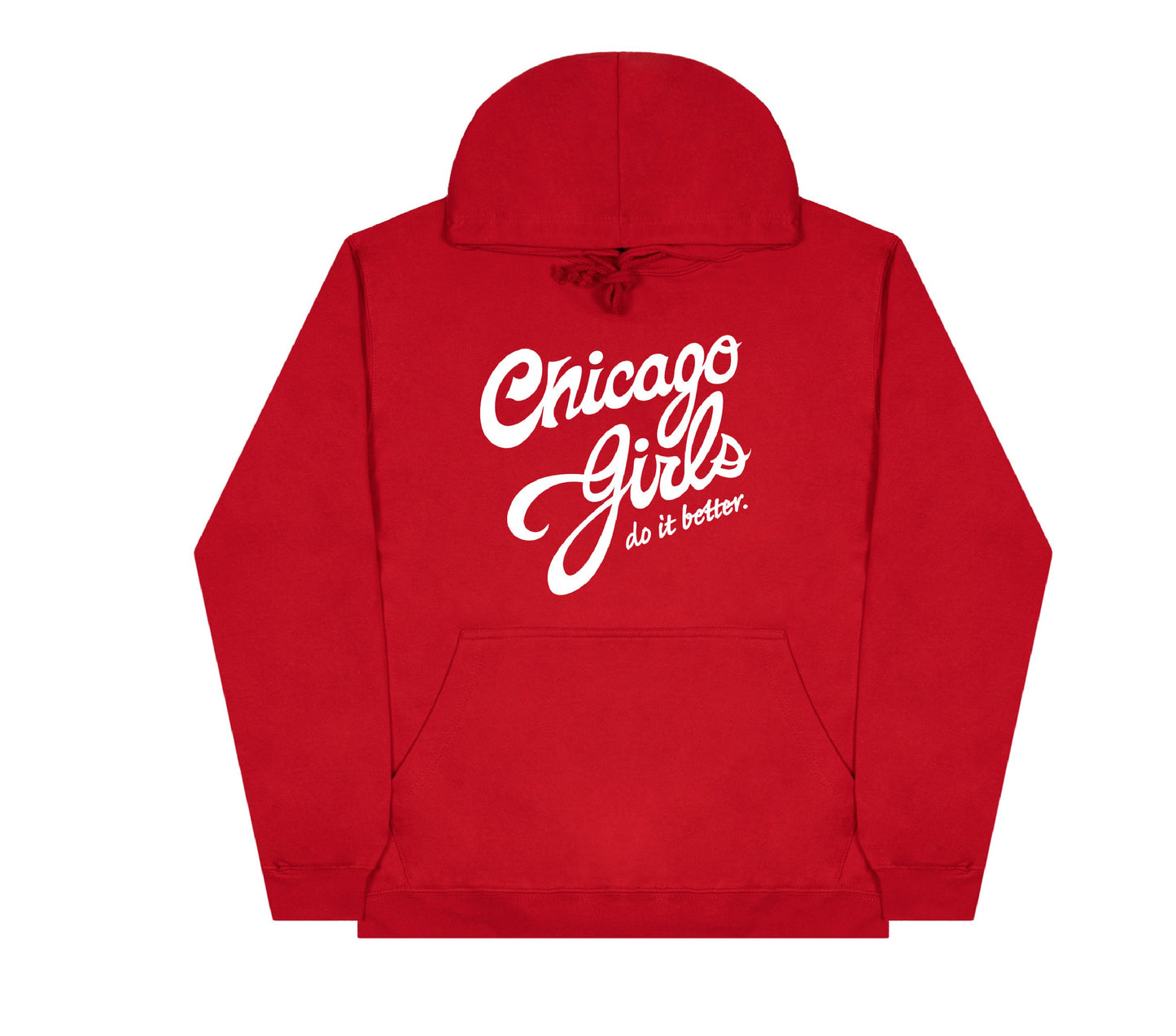 DOING IT BETTER SINCE FOREVER HOODIE (RED)
